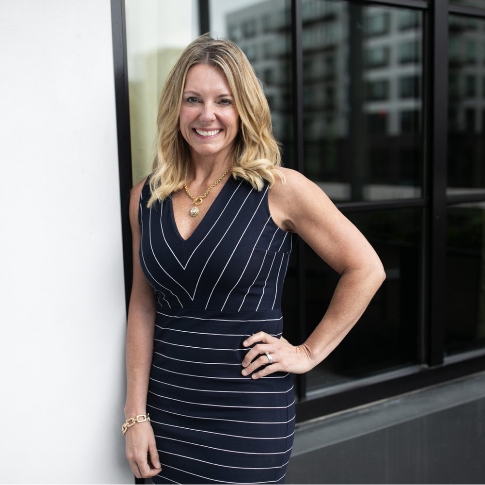 NWOT! Banana Republic Navy pinstripe sleeveless dress